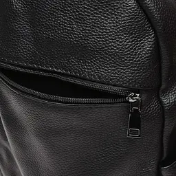 Шкіряний жіночий рюкзак Keizer K110086-black - мініатюра 7
