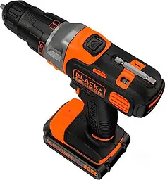 Дриль-шуруповерт Black+Decker MT218KB 18V 2x1.5Ah [89313] - мініатюра 4