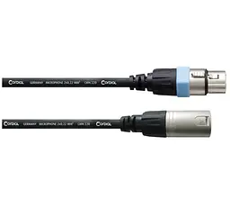 Микрофонный кабель XLR Male — XLR Female 7.5м Cordial CCM 7,5 FM - мініатюра 1
