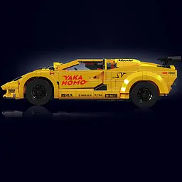 Конструктор машина на радіокеруванні Mould King Lamborghini Countach машинка ламборгіні  1384 деталей - мініатюра 4