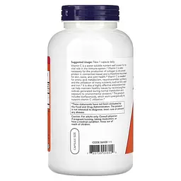 Вітаміни та мінерали NOW Vitamin C-1000 with Bioflavonoids, 250 вегакапсул - мініатюра 3