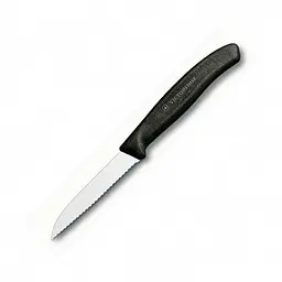 Кухонний ніж Victorinox SwissClassic Paring лезо 8см прям. хвил. з чорн. ручкою