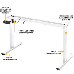 Каркас Mealux Powerframe Lite White (арт. BS-10 White) - мініатюра 2