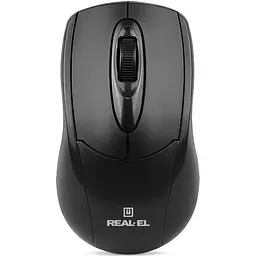Миша REAL-EL RM-207 USB black