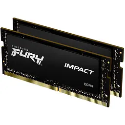 Модуль пам'яті Kingston Fury Impact SO-DIMM 2x16GB/3200 DDR4 (KF432S20IBK2/32)