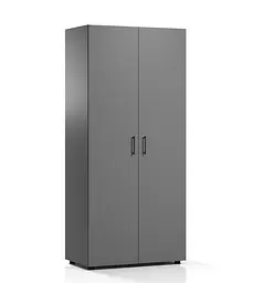 Шафа гардеробна ОП-906 Orange-Line 900х500х2000 Сірий графіт