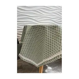 Скатертина Прованс La Nuit "Агата" Вензель (верде) 220х134 см (016289) - мініатюра 6