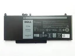 Акумулятор для ноутбука Dell Latitude E5570 6MT4T, 7750 mAh (62Wh), 4cell, 7.6V, Li-ion, чорний
