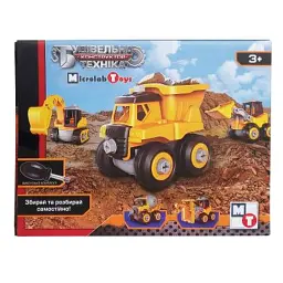 Конструктор Microlab Toys Будівельна техніка — вантажівка (MT8906А) - мініатюра 4