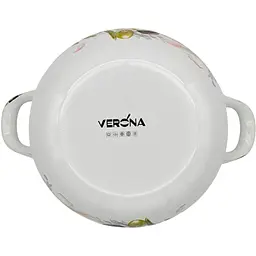Каструля Verona емальована зі скляною кришкою 1.6 л (VR-0001-16) - мініатюра 5