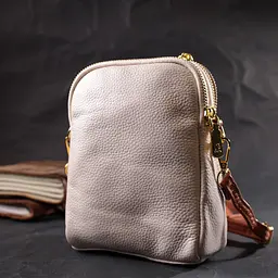 Жіноча шкіряна сумка Vintage 14,5х18х5,5 см sum0024791 - мініатюра 8