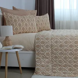 Покривало ТЕП Elegante Cotton Beige Fantasy 220 x 240 см (4-04577_32783) - мініатюра 5