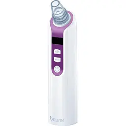 Масажер Beurer для обличчя вакуумний, акумулятор, USB, 3 режими, білий - мініатюра 2