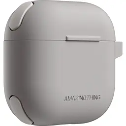 Чохол AmazingThing Omni GripClip Case для Apple AirPods 4 Titan Grey (APRO4OMGY) [131105] - мініатюра 2