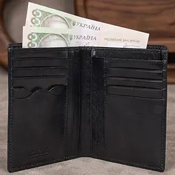 Чоловіче портмоне Tony Perotti Italico 1153 nero (90648) Чорне - мініатюра 2