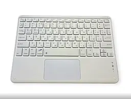Бездротова клавіатура Primo KB01 Bluetooth з тачпадом White - мініатюра 2