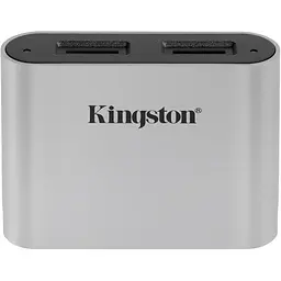 Кардрiдер Kingston iдер Workflow Dual-Slot microSDHC/XC UHS-II Card Reader (WFS-SDC) - мініатюра 2