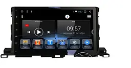 Автомагнітола XPRO штатна Toyota Highlander 2015 (10") Android 10.1 (4/32) чорний (Toyota Highlander 2015_9600) - мініатюра 5