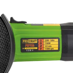 Кутошліфувальна машина Procraft PW1100 125 мм - мініатюра 6