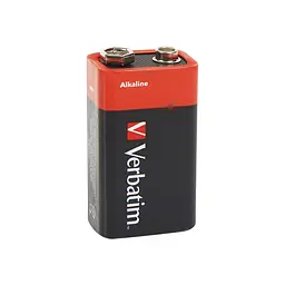 Батарейка Verbatim Крона Alcaline 9V x 1 (49924) - мініатюра 2