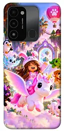 TPU чохол Demsky Happy chaos для Tecno Spark Go 2022 (KG5m)
