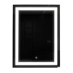 Дзеркало Unio MRR-01 SQR-AA-S 600 x 800 mm LED FL з сенсором 000027462 - мініатюра 4