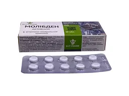 Дієтична добавка Elit-Pharm Молібден 40 таблеток - мініатюра 3