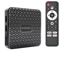 Смарт-ТВ-приставка Android 14 SmartTV AndroidTV RK3518 4K/8K, WiFi 6, 4/64 ГБ - мініатюра 1