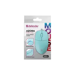 Мишка Defender Azora MB-241 LED USB Blue (52243) - мініатюра 4