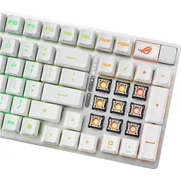 Клавіатура Asus ROG Strix Scope II RX Optical White [90MP03S0-BKUA30] [126947] - мініатюра 7