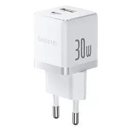 МЗП Baseus Palm Fast Charger C+U 30W EU White