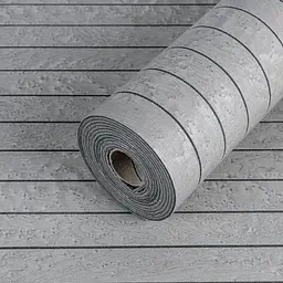 Покриття вінілове самоклеюче 3D рейки 600х3000х3мм Світло-сірий SW-00003398 - мініатюра 3