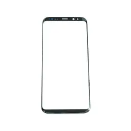 Скло корпусу для Samsung G955F Galaxy S8 Plus чорний