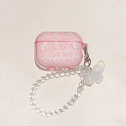 Чохол ANbeauty Butterfly Airpods pro 2 Pink (AN0103253) - мініатюра 2