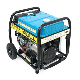 Бензиновий генератор FULL FGL 12000LE, 1-фазний 230 В, 50 Гц, 12 кВА/9,0 кВт, бак 28 л, витрата 3 л/год, ручний/стартер (без АКБ), 720x530x610 мм, 92 кг - мініатюра 2
