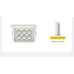 Туристичний холодильник Naturehike CNK2450CF012, 5 л, бежевий - мініатюра 2