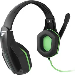 Гарнітура Gemix W-330 black-green - мініатюра 2