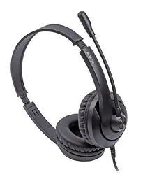 Гарнітура A4Tech A4-Tech FH100i USB Black (FH100i (Stone Black)) - мініатюра 3