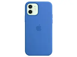 Чохол Apple Silicone Case for iPhone 12 Pro Max HQ Capri blue - мініатюра 4