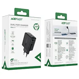 Адаптер мережевий - зарядне ACEFAST A5 2 порти 32W білий - мініатюра 7