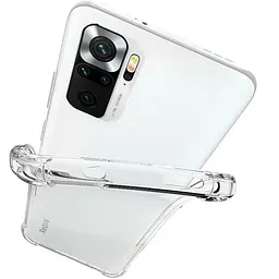 Панель BeCover Anti-Shock для Xiaomi Redmi Note 10/Note 10s Clear (706074) - мініатюра 4