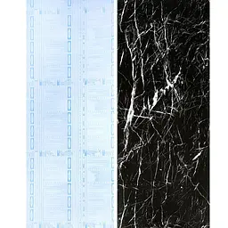 Самоклеюча плівка Sticker Wall 0.45х10м х 0.07мм Чорний мармур класичний SW-00001281 - мініатюра 3