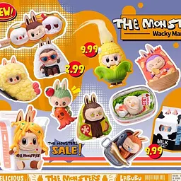 Іграшка-сюрприз з колекційною фігуркою Pop Mart The Monsters Серія Wacky Mart (MWM-01) - мініатюра 17