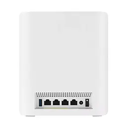 ASUS Система WiFi-Mesh ZenWiFi BT8 BE14000, 1xGE LAN, 1x2.5GE LAN, 1x2.5GE LAN, 1xUSB 3.0, 1мод, білий - мініатюра 6