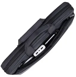Сумка для ноутбука Rivacase 15.6" Black (8231) (8231 (Black)) - мініатюра 3