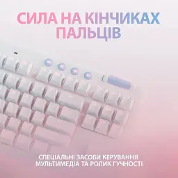 Клавіатура Logitech G715 Wireless Gaming Linear White (920-010692) [83178] - мініатюра 7
