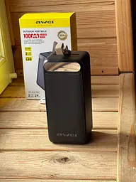 Повербанк 100000 mAh AWEI P101K для поїздок та роботи / Зовнішній акумулятор / Power Bank - мініатюра 5