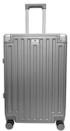 Валіза середня M Madisson Snowball 66503 M 64x43x26 см 100% полікарбонат на клямках Срібна - мініатюра 9