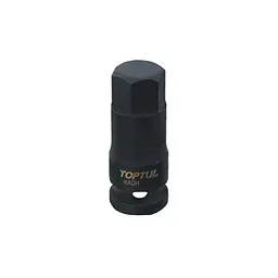 Насадка шестигранник ударна 3/4" 17мм Toptul hoz0009490 - мініатюра 1