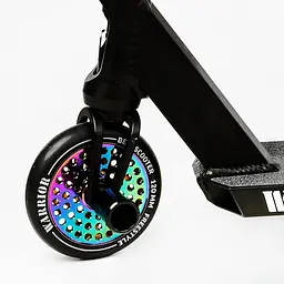 Самокат трюковий Best Scooter 52х12х85 см Чорно-червоний 000231355 - мініатюра 5